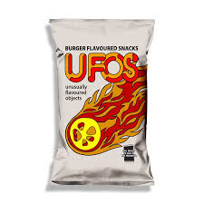 Ufo's Burger Flavoured 100g