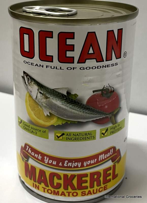 Ocean Mackerel in Tomato Sauce 425g