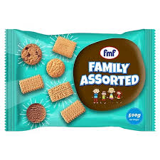 FMF Family Assorted Plain Biscuits 500g
