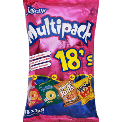 Jasons Multipack 18x 20g
