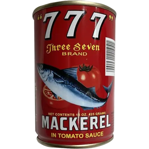 777 Mackerel in Tomato Sauce 425g
