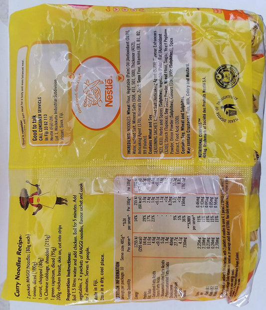 Maggi Curry Noodle 5's 80g
